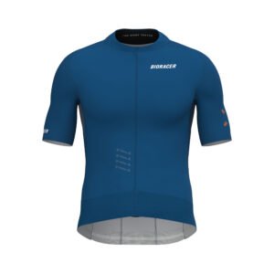 Bioracer Bioracer Epic Jersey légáteresztő, testhezálló, gyors száradású kerékpáros mez, petrol kék