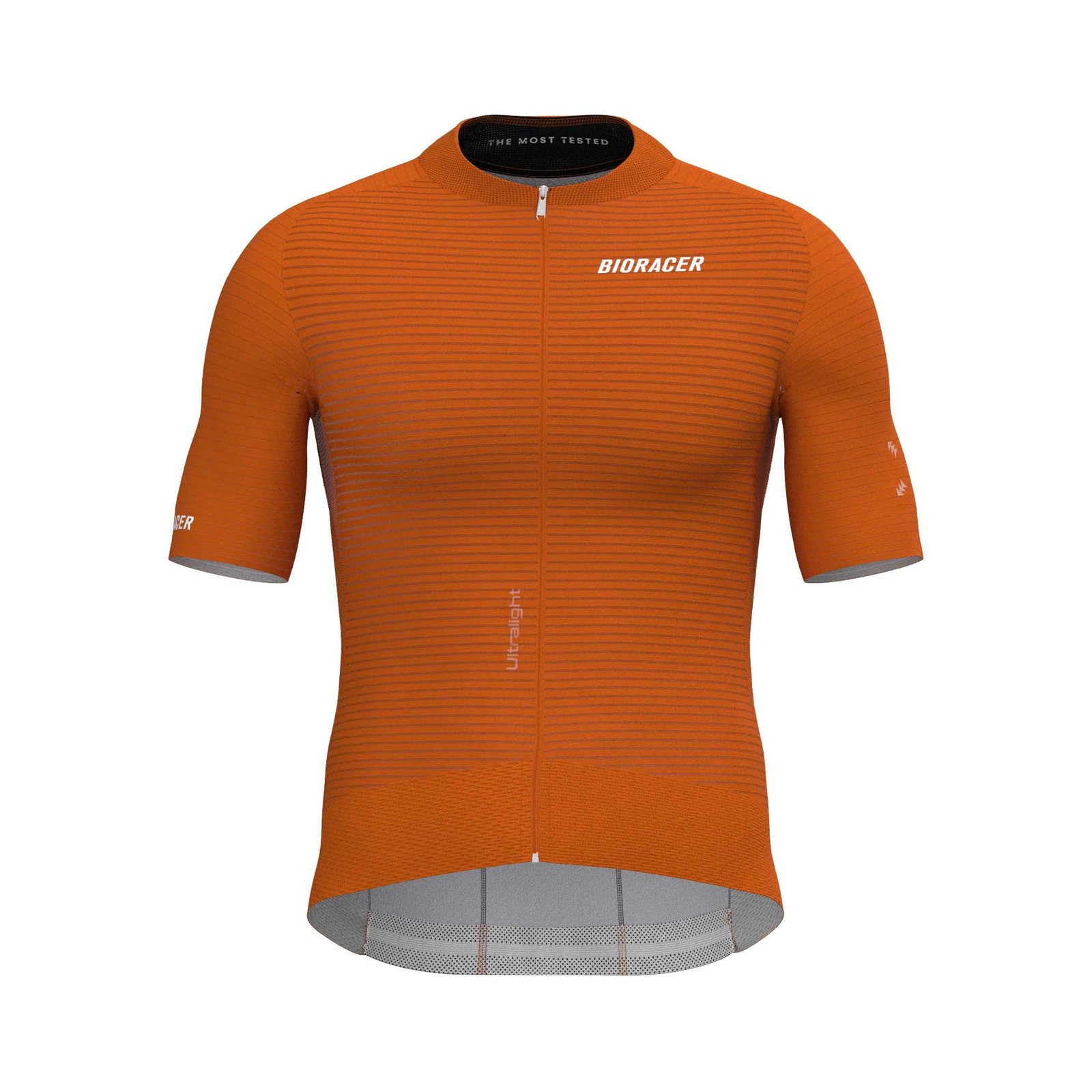 Bioracer Epic Ultralight Jersey légáteresztő, könnyű, gyors száradású kerékpáros mez, bronz barna narancssárga