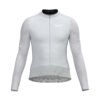 Bioracer Epic Long Sleeve Jersey légáteresztő, testhezálló, gyors száradású kerékpáros mez, világos szürke