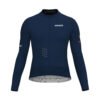 Bioracer Epic Long Sleeve Jersey légáteresztő, testhezálló, gyors száradású kerékpáros mez, nautica sötét kék