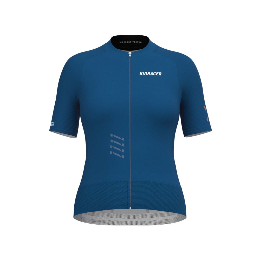 Bioracer Epic Women’s Jersey női kerékpáros mez, aerodinamikus, légáteresztő, gyors száradású, kék