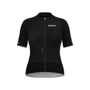 Bioracer Epic Ultralight Women’s Jersey női kerékpáros mez, ultrakönnyű, légáteresztő, UV-védelemmel, fekete