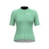 Bioracer Epic Ultralight Women’s Jersey női kerékpáros mez, ultrakönnyű, légáteresztő, UV-védelemmel, zöld