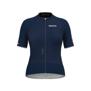 Bioracer Epic Ultralight Women’s Jersey női kerékpáros mez, ultrakönnyű, légáteresztő, UV-védelemmel, nautica sötét kék
