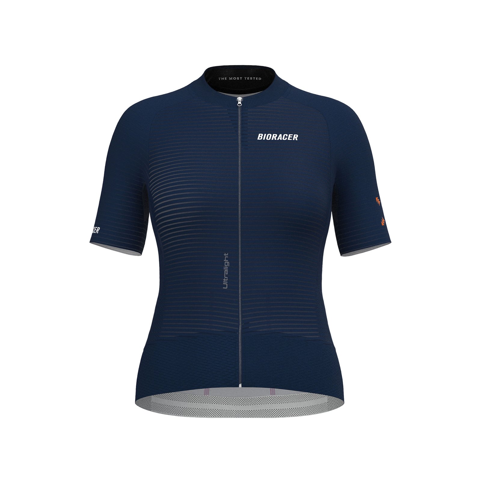 Bioracer Epic Ultralight Women’s Jersey női kerékpáros mez, ultrakönnyű, légáteresztő, UV-védelemmel, nautica sötét kék