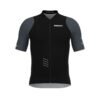 Bioracer Icon Jersey légáteresztő, kényelmes, testhezálló kerékpáros mez, fekete sötét szürke antracit