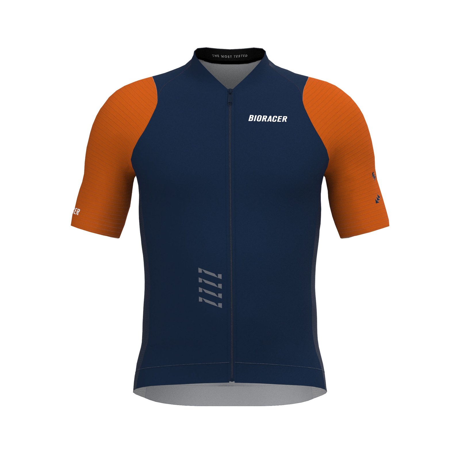 Bioracer Icon Jersey légáteresztő, kényelmes, testhezálló kerékpáros mez, bronz nautica kék