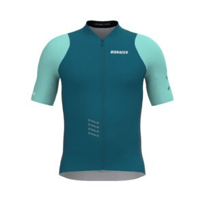 Bioracer Icon Jersey légáteresztő, kényelmes, testhezálló kerékpáros mez, mentol kék türkiz