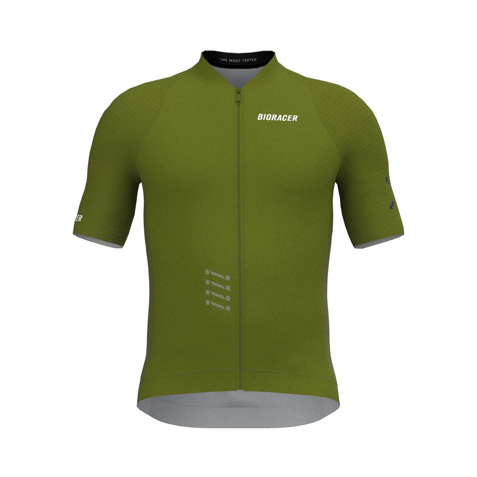 Bioracer Icon Jersey légáteresztő, kényelmes, testhezálló kerékpáros mez, zöld