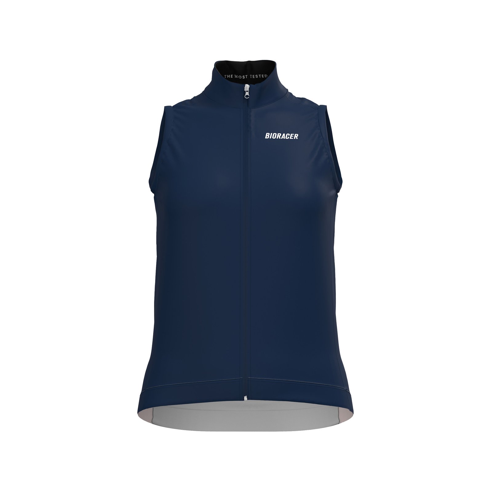 Bioracer Icon Women’s Gilet női kerékpáros mellény, szélálló, légáteresztő, könnyű, nautica sötét kék