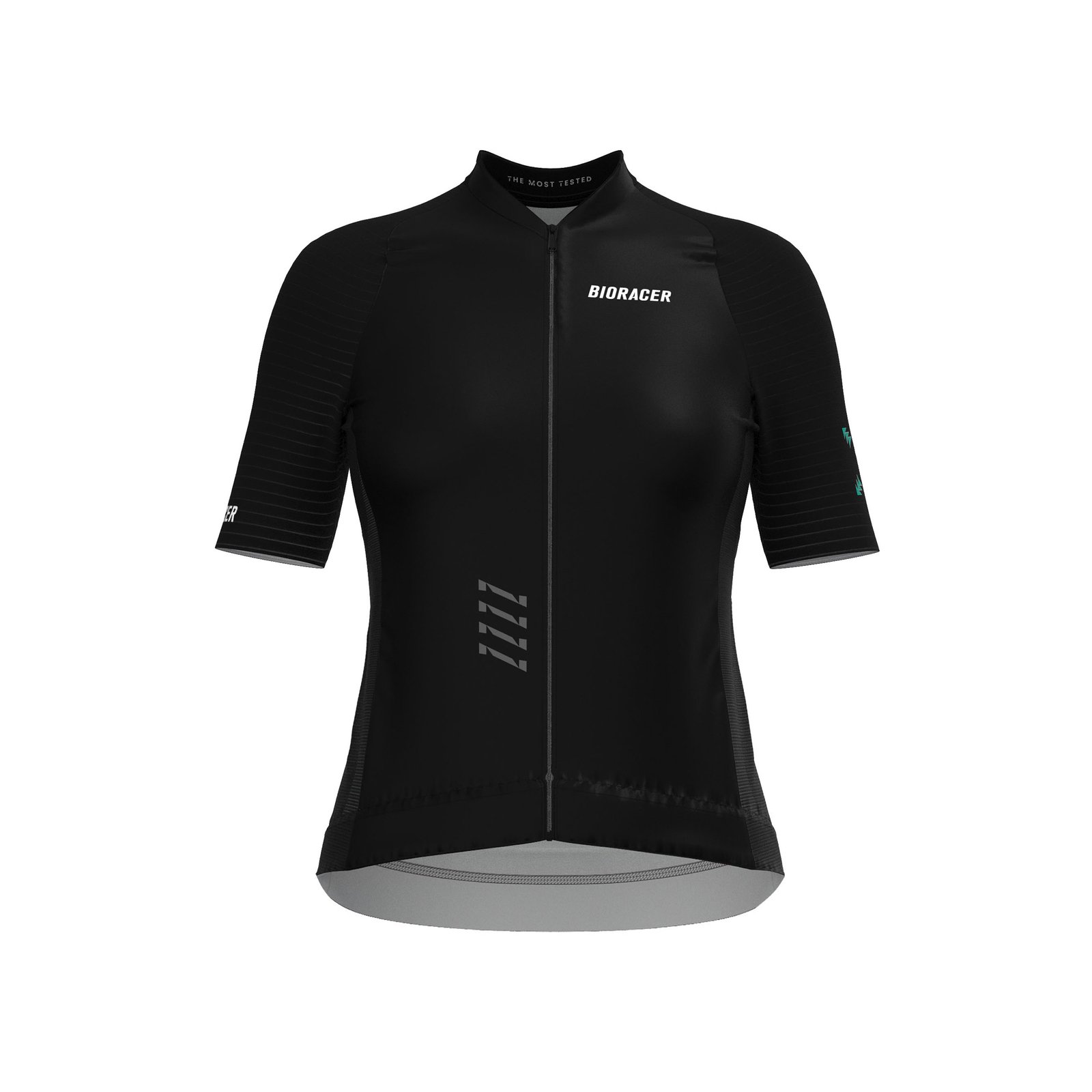 Bioracer Icon Women’s Jersey női kerékpáros mez, légáteresztő, testhezálló, gyors száradású, fekete