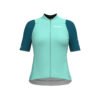Bioracer Icon Women’s Jersey női kerékpáros mez, légáteresztő, testhezálló, gyors száradású, zöld