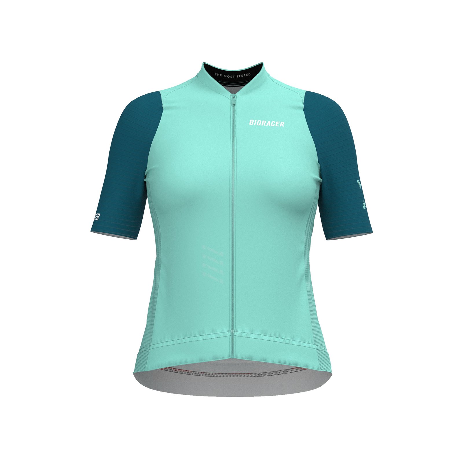 Bioracer Icon Women’s Jersey női kerékpáros mez, légáteresztő, testhezálló, gyors száradású, zöld