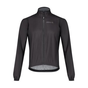 Bioracer Stormy Jacket, szélálló, vízálló, lélegző kerékpáros kabát, fekete