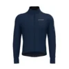 Bioracer Tempest Jacket Misty Nautica, thermo kerékpáros kabát, vízlepergető, szélálló, kék‑szürke