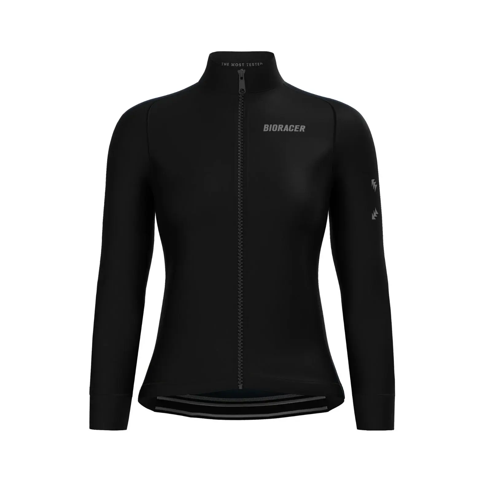 Bioracer Tempest Women’s Jacket Eclipse Black, női kerékpáros kabát, szélálló, vízlepergető, thermo, fekete