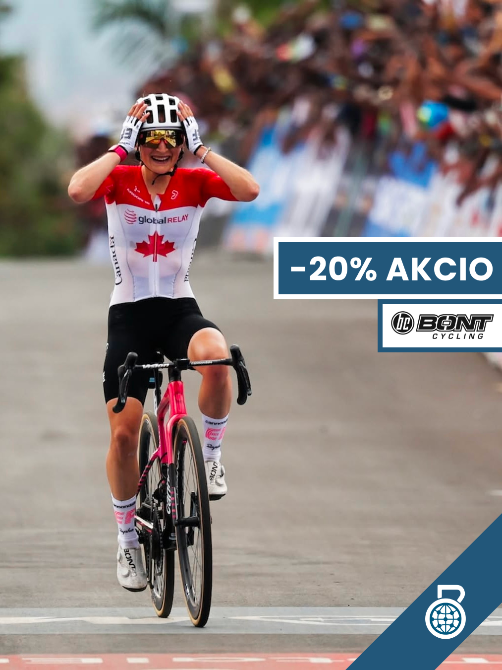 Bont kerékpáros cipőben nyerte meg Dina Marci a 2025-ös Magyar Országos Bajnokságot – a Premiumbike.hu 25% kedvezményt kínál.