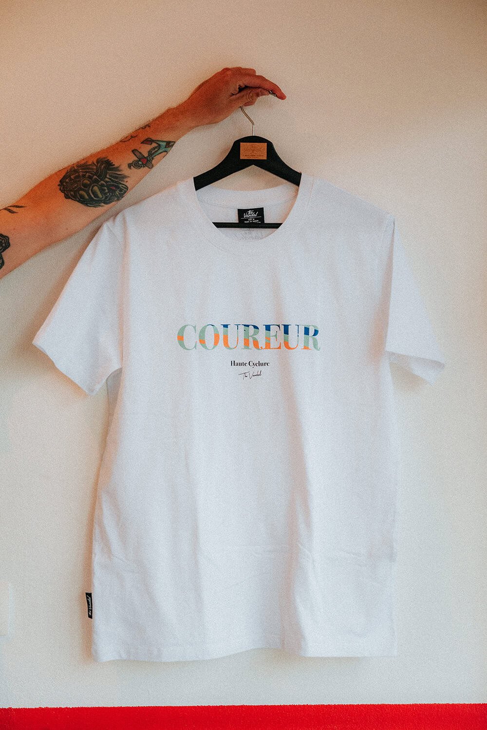Coureur-t-shirt-White-Detail-2