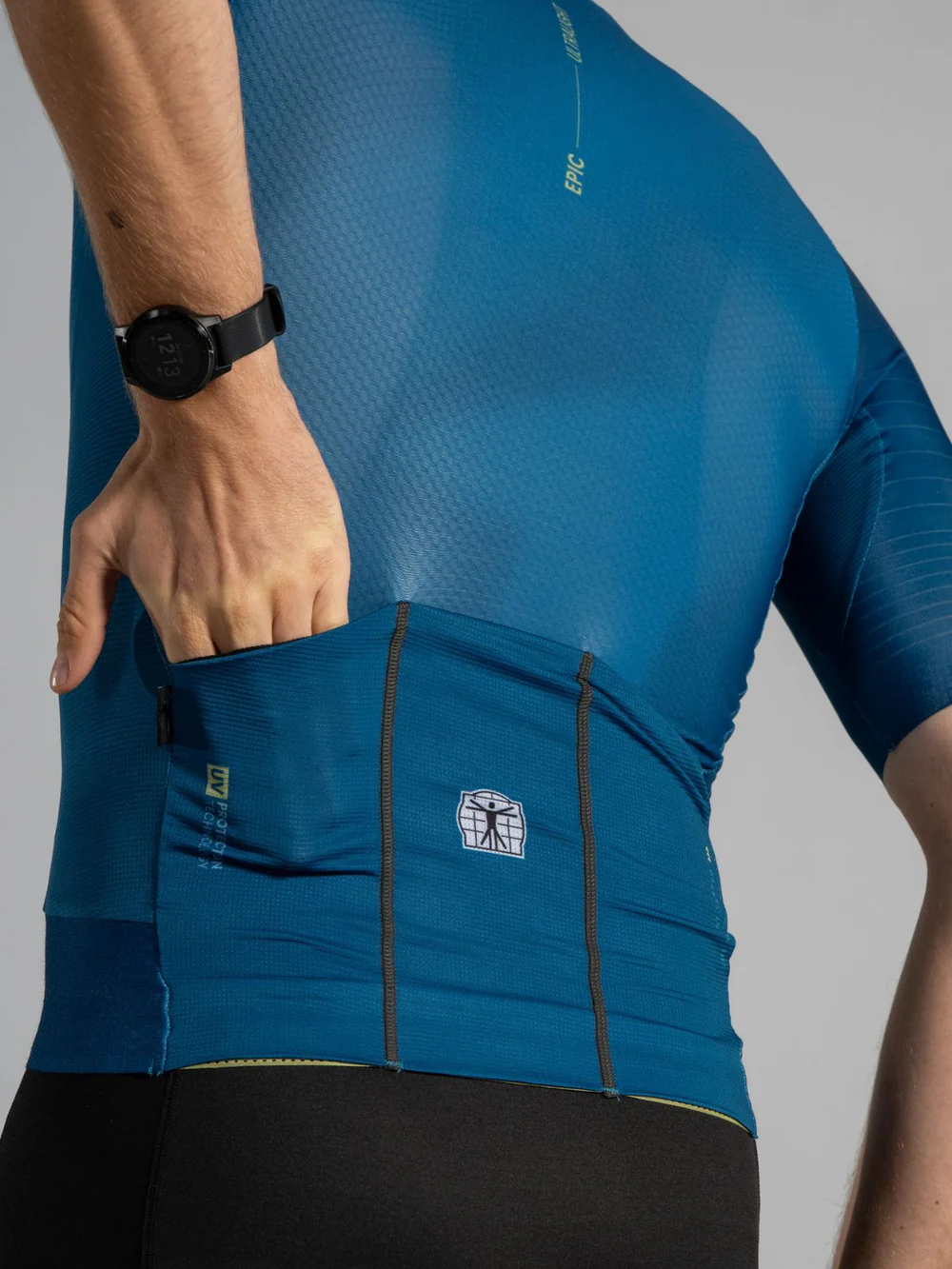 Epic_Ultralight_Jersey_Petrol_Blue_-_3_back_Pockets