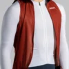 High_Collar_-_Gilet_Terra_Cotta