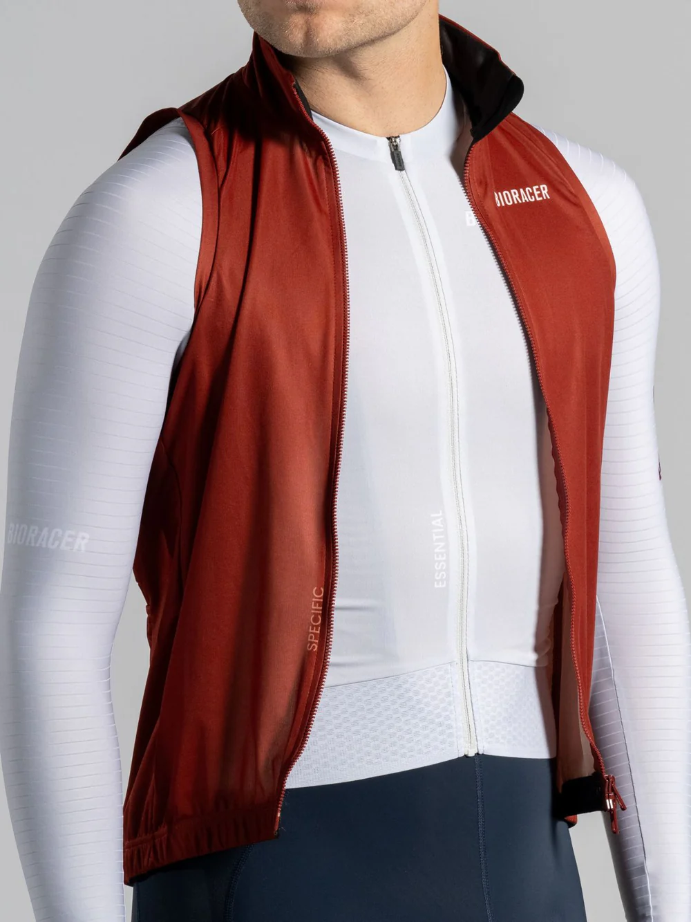 High_Collar_-_Gilet_Terra_Cotta